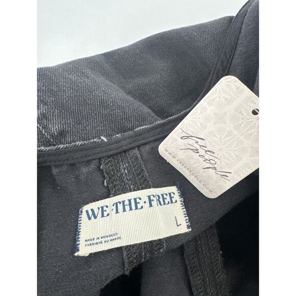 Free People Black We The Free High Roller Jumpsuit Size L - Picture 9 of 15